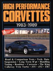 Cover of: High Performance Corvettes 1983-89
