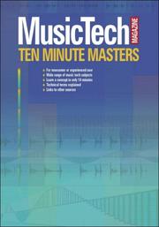 Cover of: Music Technology Magazine's Ten Minute Masters