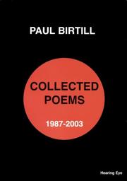 Cover of: Collected poems, 1987-2003