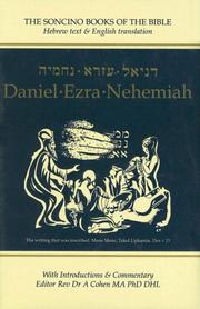 Cover of: Daniel.: Ezra. Nehemiah : Hebrew text & English translation