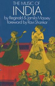 Cover of: The Music of India by Reginald Massey, Jamila Massey