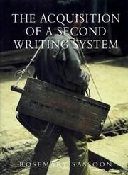 Cover of: The Acquisition of a Second Writing System by Rosemary Sassoon