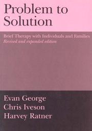 Cover of: Problem to Solution