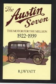 Cover of: The Austin Seven - The Motor for the Millions, 1922-1939