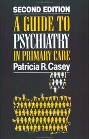 Cover of: A guide to psychiatry in primary care