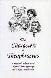Cover of: The Characters by Paracelsus