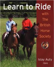 Cover of: Learn to Ride With the British Horse Society by Islay Auty