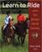 Cover of: Learn to Ride With the British Horse Society