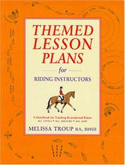 Themed Lesson Plans for Riding Instructors by Melissa Troup