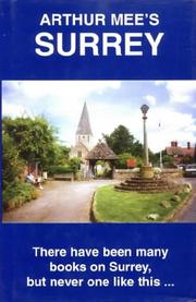 Cover of: Surrey (King's England) by Mee, Arthur