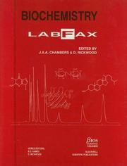 Cover of: Biochemistry labfax by edited by J.A.A. Chambers and D. Rickwood.