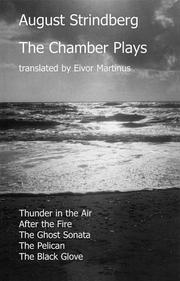 Cover of: The chamber plays by August Strindberg