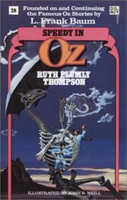 Cover of: Speedy in Oz (Wonderful Oz Books, No 28) (Oz, No 28)