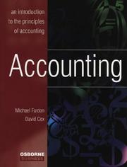 Cover of: Accounting (Osbourne Business) | Michael Fardon
