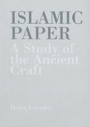 Cover of: Islamic Paper: A Study of the Ancient Craft