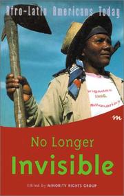 Cover of: No Longer Invisible: Afro-Latin Americans Today