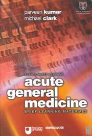 Cover of: Acute General Medicine