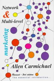 Cover of: Network and Multi-level Marketing