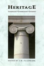 Cover of: Heritage: Conservation, Interpretation and Enterprise by Robert Gordon University