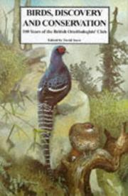 Cover of: Birds, discovery, and conservation by edited by David Snow.