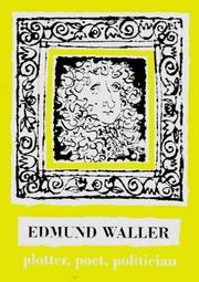 Cover of: Edmund Waller by Edmund Waller