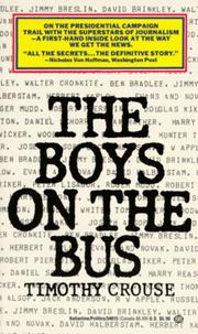 Cover of: Boys on the Bus by Timothy Crouse