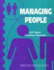 Cover of: Managing People by Gill Taylor, Christine Thornton