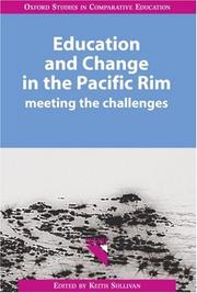 Cover of: Education and Change in the Pacific Rim by Keith Sullivan