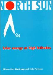 Cover of: North Sun 94: solar energy at high latitudes