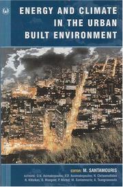 Cover of: Energy and climate in the urban built environment