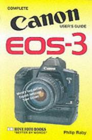 Cover of: Complete Users' Guide (Cannon Users Guide)