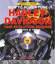 Cover of: How to power tune Harley-Davidson 1340 Evolution engines for road & track | Des Hammill
