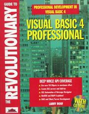 Cover of: The revolutionary guide to Visual Basic 4 professional