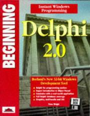 Cover of: Beginning Delphi 2.0