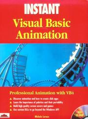 Cover of: Instant VB animation