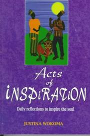 Cover of: Acts of Inspiration | Justine Wokoma
