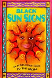 Cover of: Black Sun Signs by Thelma Balfour