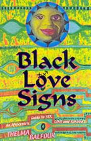 Cover of: Black Love Signs by Thelma Balfour