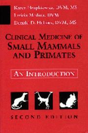 Cover of: Clinical Medicine of Small Mammals and Primates: An Introduction