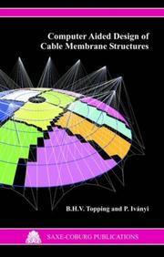 Cover of: Computer Aided Design of Cable Membrane Structures