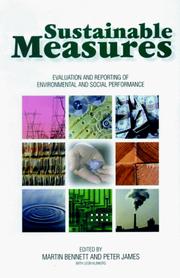 Cover of: Sustainable Measures by 