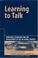 Cover of: Learning to Talk