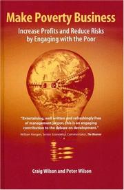 Cover of: Make Poverty Business by Craig Wilson, Peter Wilson