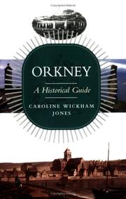 Cover of: Orkney by C. R. Wickham-Jones