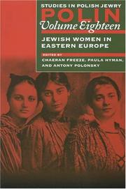Cover of: Jewish Women in Eastern Europe (Polin)