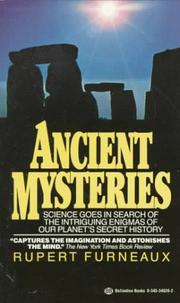 Cover of: Ancient Mysteries by Rupert Furneaux