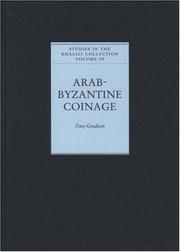 Cover of: Arab-Byzantine Coinage (Studies in the Khalili Collection)