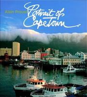Cover of: portrait of Cape Town | Alain Proust