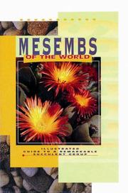 Cover of: Mesembs of the world