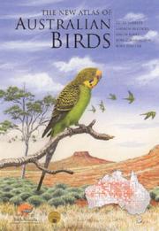 Cover of: The new atlas of Australian birds by Geoff Barrett ... [et al.].